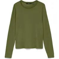 Vero Moda Shirt 'VMADA' olijfgroen