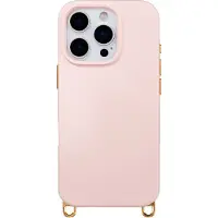 Selencia Rivièra MagSafe Backcover met afneembare haakjes voor de Apple iPhone 16 Pro Max - Sorbet Pink