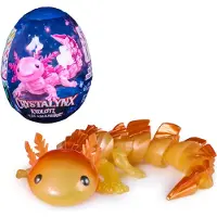 CrystaLynx - Axolotl van 22,8 cm, verrassingsdoos met verzamelbare 3D-geprinte dieren (stijlen kunnen verschillen), fidgetspeeltjes als woondecoratie of bureauaccessoires