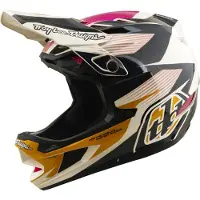 Troy Lee Designs D4 Polyacrylite MIPS Turbo Acid Afdalingshelm