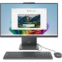 Lenovo PC tout-en-un IdeaCentre AIO 27AKP10 27" FHD Copilot+ PC AMD Ryzen AI 5 16 Go RAM 512 Go SSD Gris