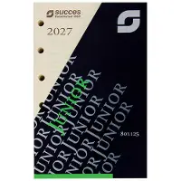Succes Junior weekagenda 2027 navulling crème (1 week per 2 pagina's) 4-talig