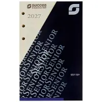 Succes Senior weekagenda 2027 navulling crème (1 week per 2 pagina's) 4-talig