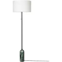 Gubi Gravity vloerlamp Emerald marble-white