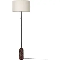Gubi Gravity vloerlamp Maroon marble-canvas