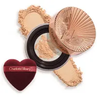 Charlotte Tilbury Airbrush Flawless Blur Loose Powder - Medium / Tan Translucent