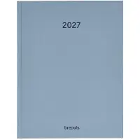 Brepols Timing Sunrise weekagenda met uurindeling 2027 blauw (1 week per 2 pagina's) 6-talig