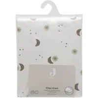 Jollein Hoeslaken Wieg - 40/50x80/90cm - Jersey - Over the Moon