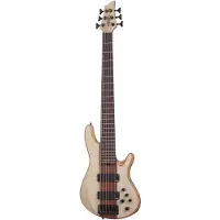 Schecter Charles Berthoud CB-6 Natural Satin 6-snarige elektrische basgitaar