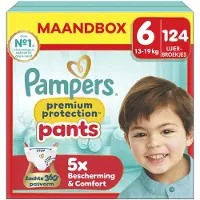 Pampers Premium Protection - Maat 6 15+kg - Maandbox 120 Stuks - Easy-on luierbroek