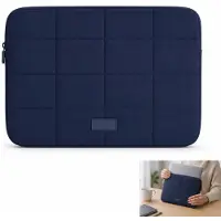 VHV Laptophoes 14 Inch - Laptoptas - Laptopsleeve - Waterafstotende - Lichtgewicht - Zachte Voering - Geschikt Voor 14-Inch Laptops - Donkerblauw