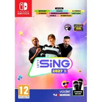 Let's Sing Hits Français 2027 + 2 Micros Nintendo Switch