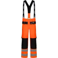 Lyngsøe Rainwear Lr9012 Regenbroek Hi-vis Waterdicht Winddicht | Maat: L