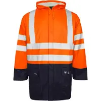 Lyngsøe Rainwear Fr-lr6055 Regenjack Hi-vis Brandvertragend Waterdicht Winddicht | Maat: M