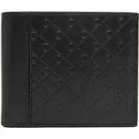 Calvin Klein Portemonnee 'REFINED EMBLEM MIX BILLFOLD Portafoglio' zwart