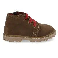 Shoesme suède enkelboots - olijfgroen - maat 24 | Enkelboot van