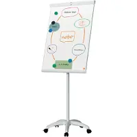 Nobo Premium Plus Mobiele Stalen Flipover