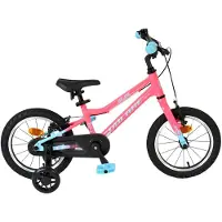 Volare Milano Kinderfiets - Meisjes - 14 inch - Roze - Twee handremmen