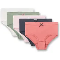 Sanetta Onderbroek navy / groen / zalm roze / pastelroze / wit