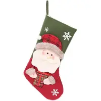 MaxPower Kerstsokkenzakken om aan trappen en open haarden te hangen, Kerstman