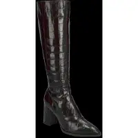 Wonders Dames Aurora Leren Laarzen 42 Bruin (40), Leer, 5 tot 8 cm, Ritssluiting, Casual, Klassiek M-5442_2415_9332