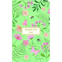 Aquarupella Herbarium Green Pocketagenda 2027
