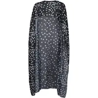 Trendyol Cape zwart / wit