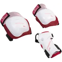 Hudora Biomechanische Beschermerset Comfort Roze | Maat: M