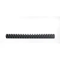 GBC Combbind bindruggen zwart - a4 - 25 mm - 50 stuks