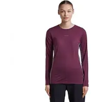 Icebreaker - Women's Merino Blend 125 L/S Tee Colour Block - Merinoshirt M, purper