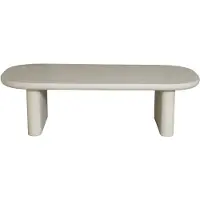 Giga Meubel Salontafel Maya Deens Ovaal Beige 120cm
