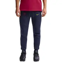 Nike FC Barcelona Tech Fleece Joggingbroek 2026-2027 Donkerblauw Zwart Geel Roze