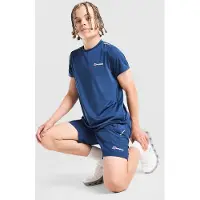 Berghaus Woven T-Shirt/Shorts Set Junior - Blauw - Kind, Blauw