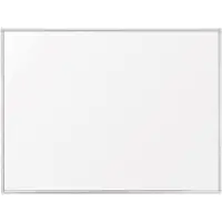 Franken ECO dubbelzijdig whiteboard, aluminium frame, 1200x300 mm