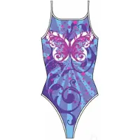 Turbo Butterfly Star Swimsuit Blauw S Vrouw