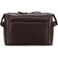 Jost Glasgow Toilettas Leder 24 cm bruin