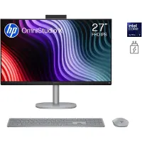 HP OmniStudio X AI All in One PC - NGAI 27-cs1750nd - Intel Core Ultra 7 - Full HD - 16 GB DDR5 RAM - 512 GB SSD - 27 inch - Windows 11 Pro