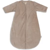 Jollein Slaapzak Afritsbare Mouw Rib Milky Coffee 90cm