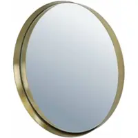 HD Living Spiegel Mirror Gold 30 x 30 x 2,5 cm