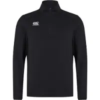 Canterbury Heren Trainings Top met Kwart Ritssluiting (Zwart)