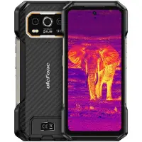 Ulefone Armor 27T Plus: Robuuste smartphone, 6,78 inch scherm, 12 GB RAM, 256 GB opslag, Android 14, IP68-certificering, 10600 mAh batterij, NFC, zwart