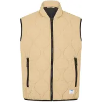HUGO Heren mouwloos gilet (Medium Beige)