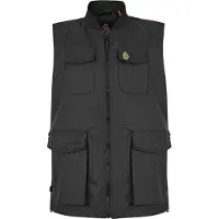 LUKE 1977 Heren Tech Logo Gilet (Jet Black)