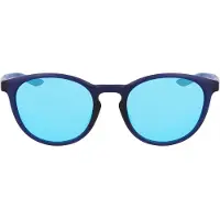 Nike Heren Evolution Logo Ronde Zonnebril (Marineblauw/Blauw)