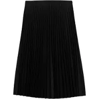 Lacoste Dames/Dames geplooide midi-rok (Zwart)