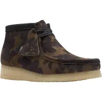 Clarks Originals Wallabee-laarzen van kalfssuède voor heren (Zwart)