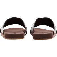 Timberland Heren leren platte sliders met kruisband (Gaucho)