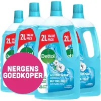 Dettol 4x Allesreiniger Power & Fresh Katoenfris 2 liter