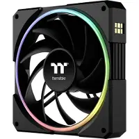 Thermaltake TS120 EX RGB - Ventilator Koeler voor PC - 3x120mm - PWM 500-2000 RPM - Modulair - Zwart