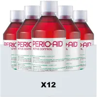PerioAid 12x Mondspoelmiddel Active Control 0.05% CHX 500 ml